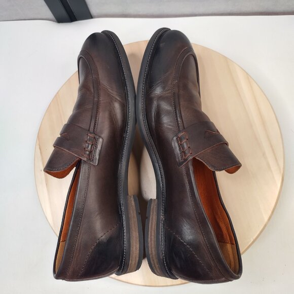 Rodd & Gunn Portobello Mocc Slip On Brown Penny Loafers ZX0518 Men 46/ US 13 - Picture 9 of 12